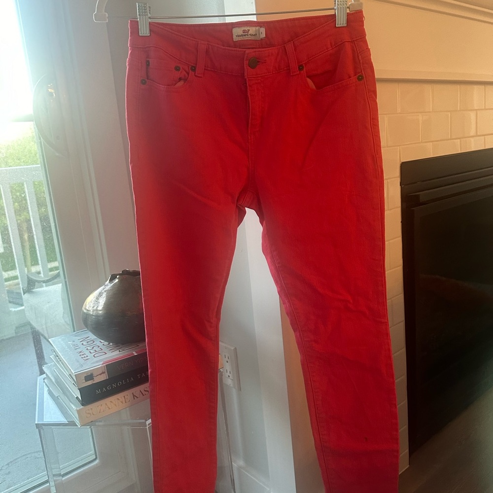 Vineyard Vines Women’s Pink Pants size 8
